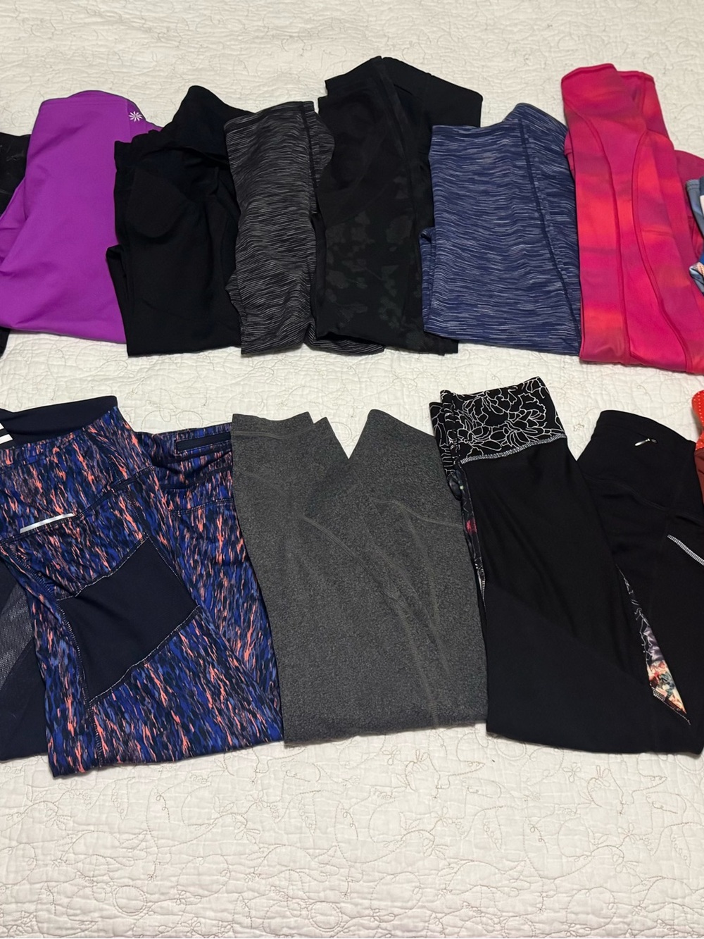 Athleta 22 Leggings Bundle XS, S, M & L Small Workout Reseller Lot